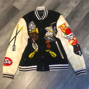 REASON Patch Varsity Jacket